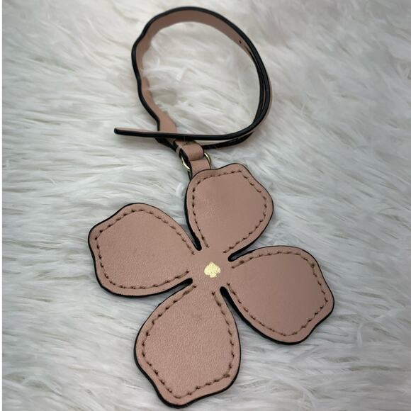 Kate Spade New York Flower Glitter Bag Charm Fob - Picture 2 of 3
